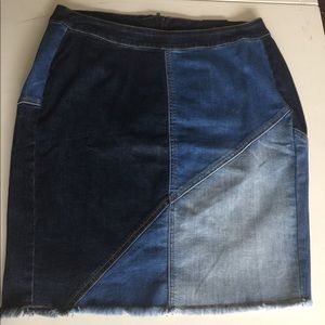 Denim skirt